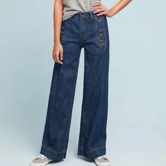 Anthropologie Denim - Pilcro and the Letterpress Wide Leg Jeans